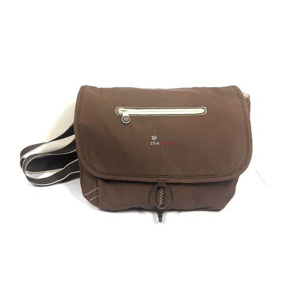 Sherpani Handbags - Sherpani Brown Tre Messenger Bag Organizer Crossbody Bag Boho Lining